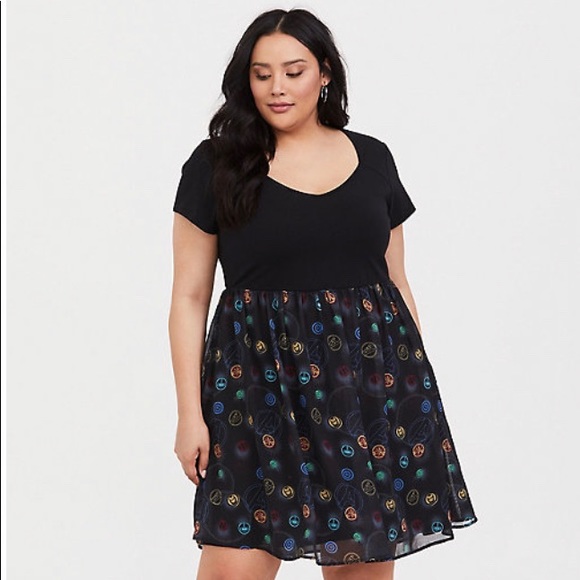 torrid Dresses & Skirts - Torrid Marvel Avengers End Game Skater Dress